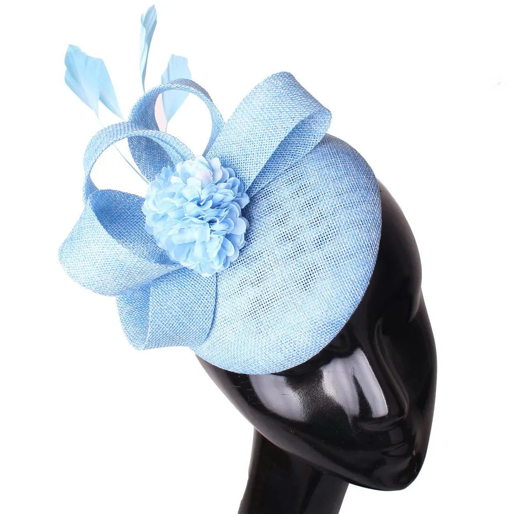 Chapeau Fascinator Brodé