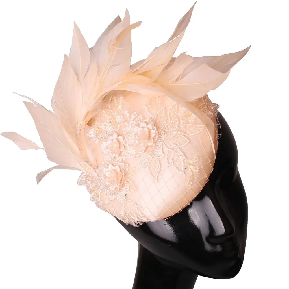 Chapeau Fascinator Paillettes