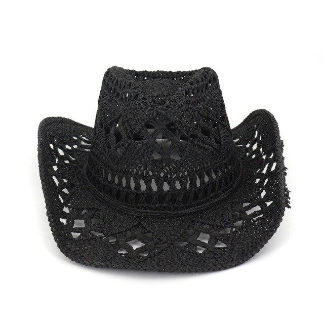Chapeau western en paille