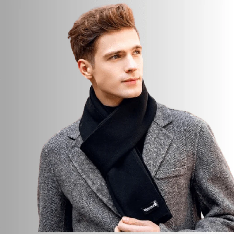 Écharpe en laine pour homme