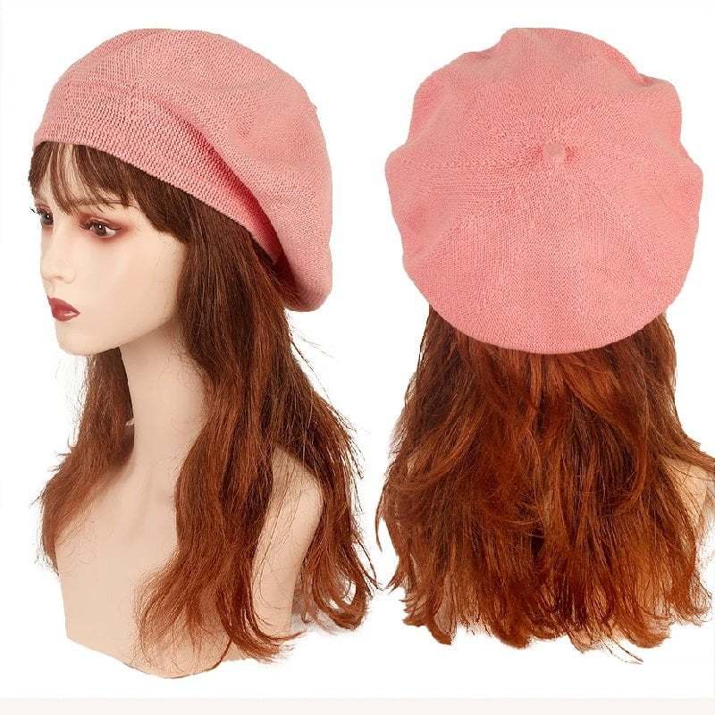 Béret en tricot fin