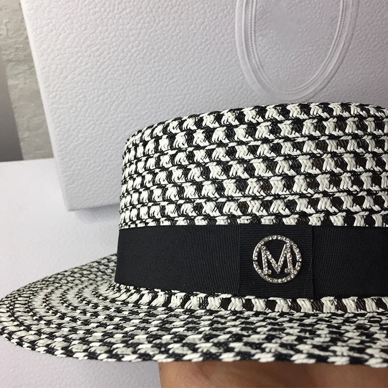 Chapeau plat soleil