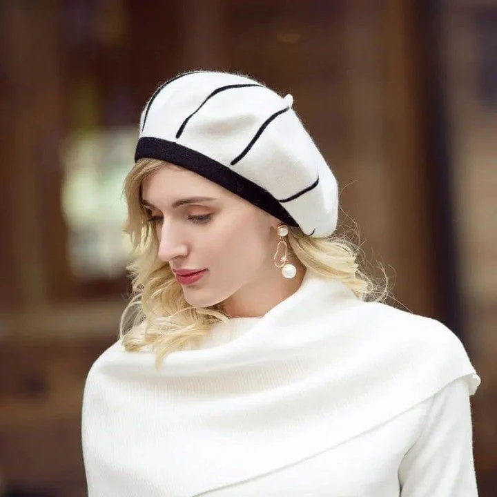 Béret femme luxe