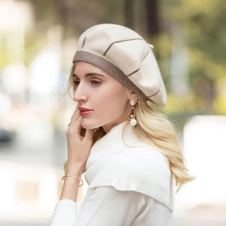 Béret femme luxe
