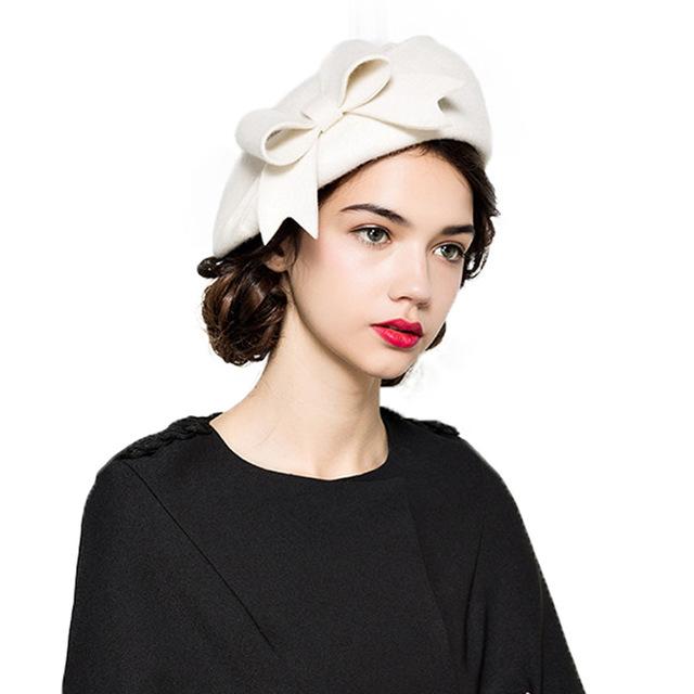 Chapeau femme en laine