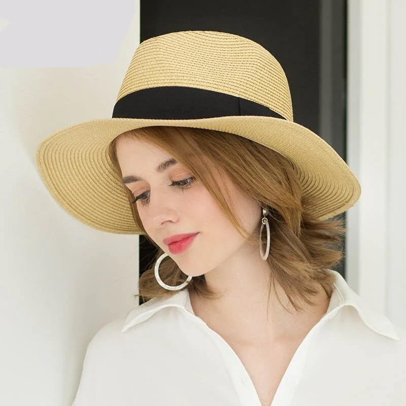 Chapeau unisexe en paille