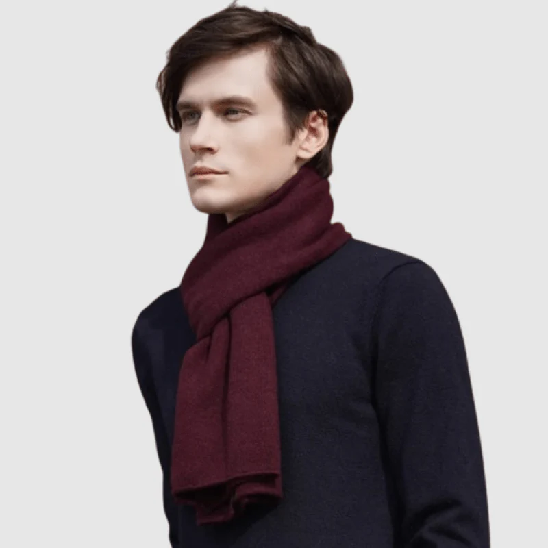 Écharpe pour homme en laine
