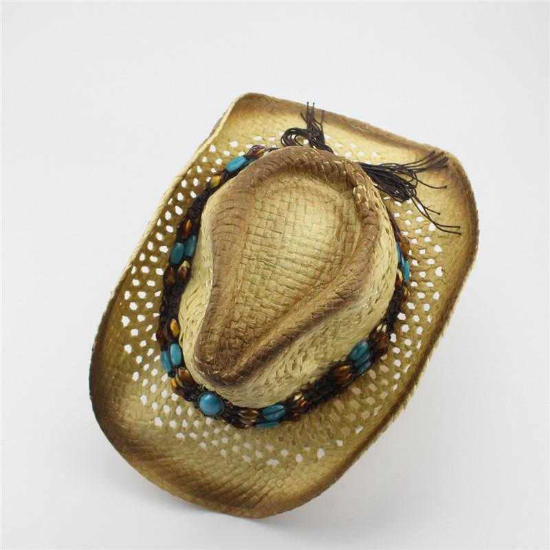 Chapeau western en paille