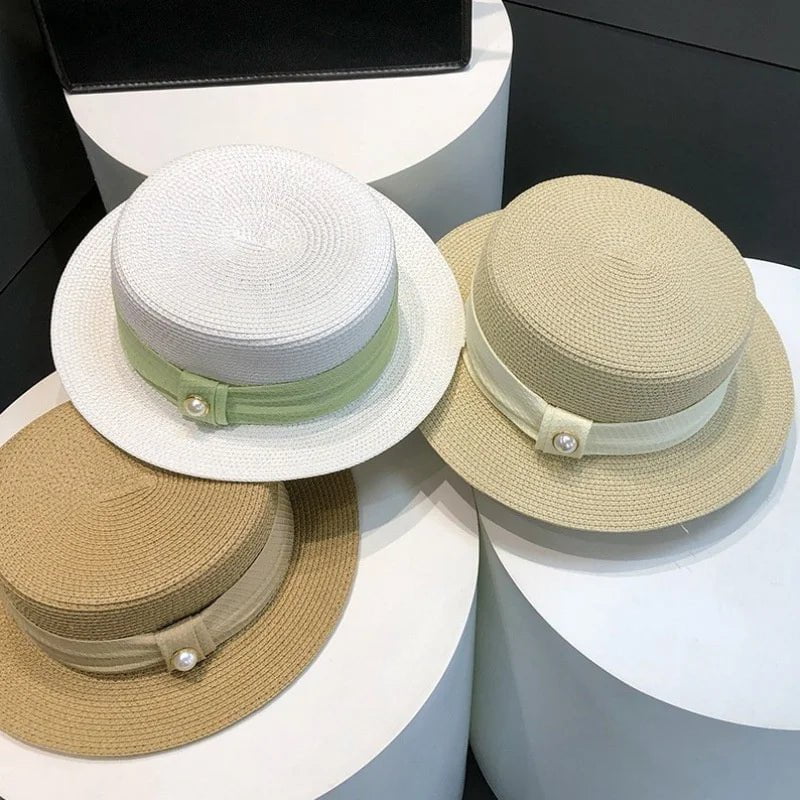 Chapeau d'été en paille