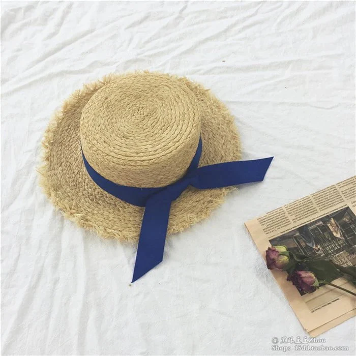 Chapeau en paille tendance