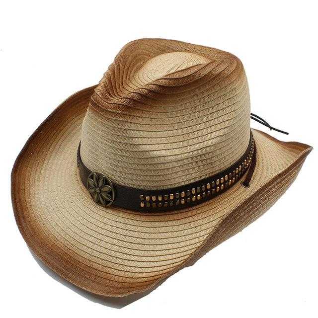 Chapeau Cow-boy en paille