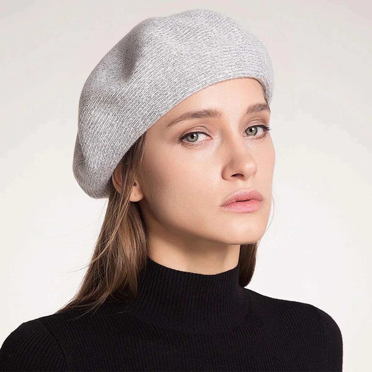 Béret en laine de cachemire