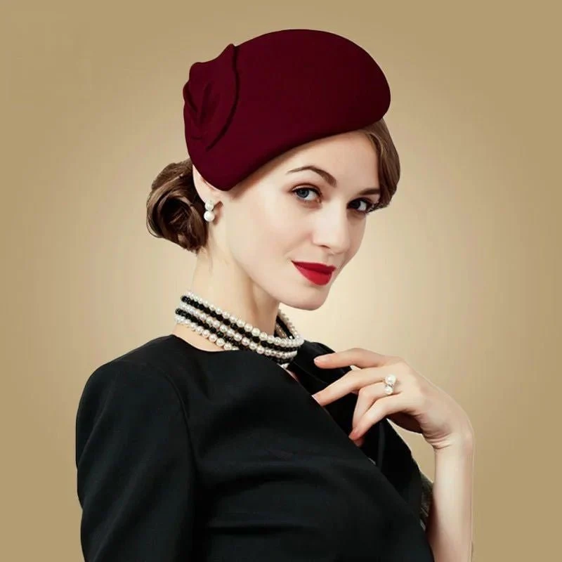 Chapeau femme en laine