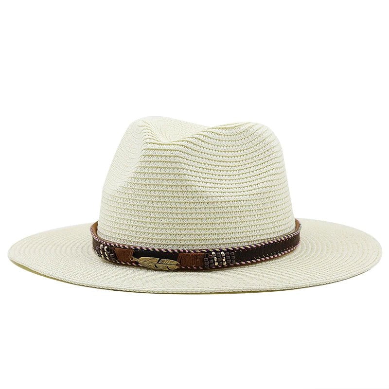 Chapeau de soleil en paille