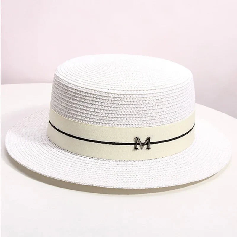 Chapeau de paille tissé