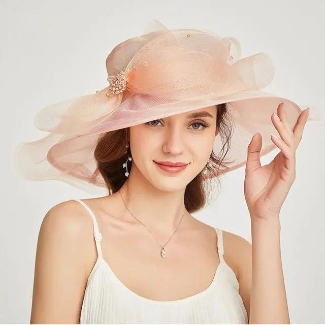 Chapeau femme raffiné