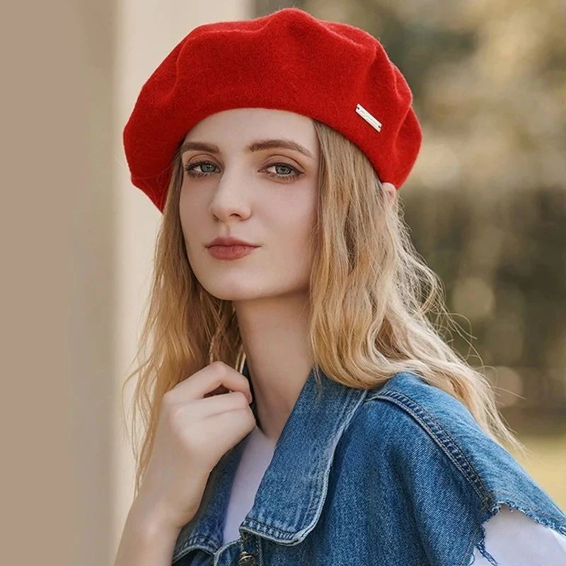 Béret en laine classique