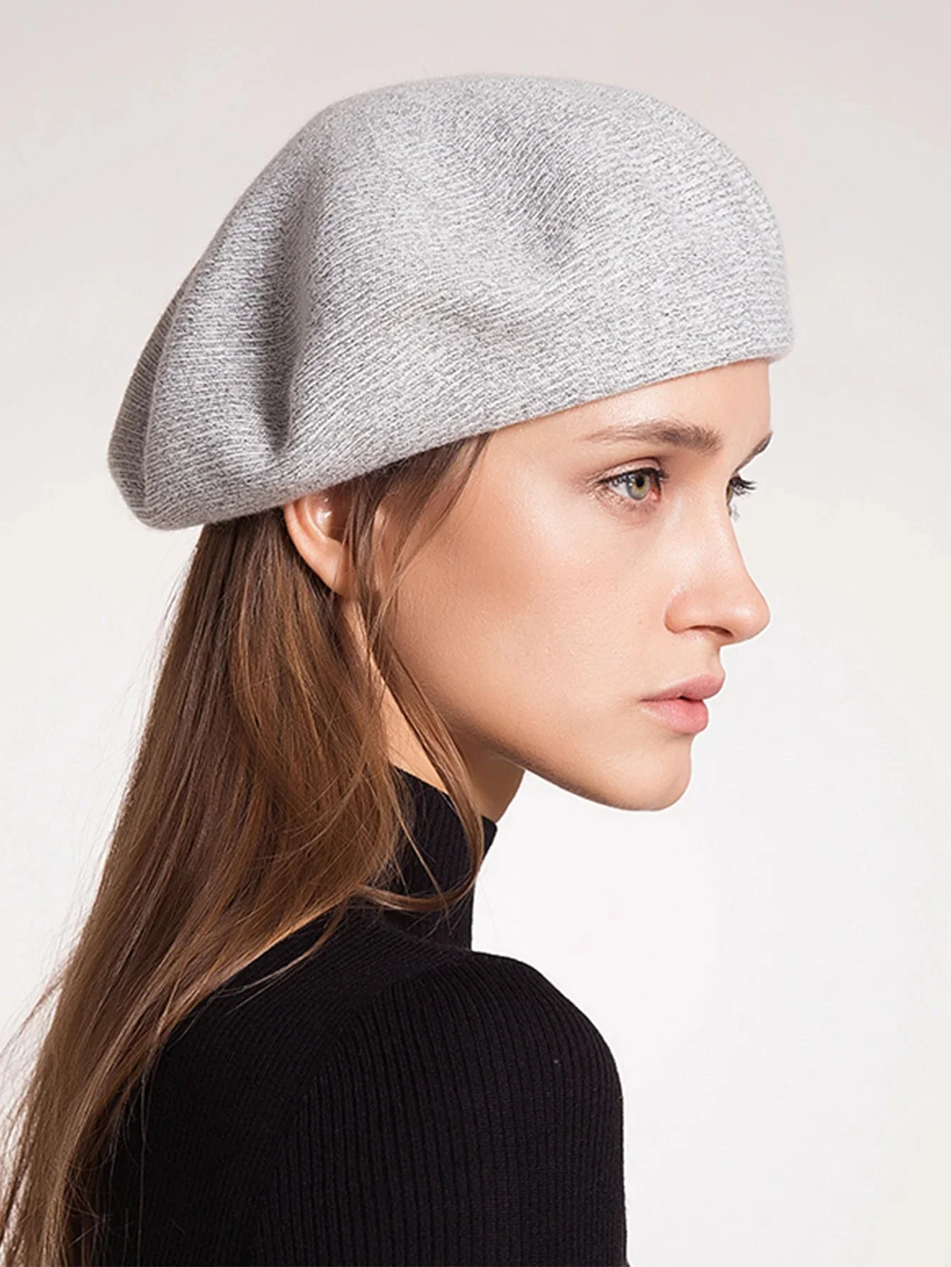Béret en laine de cachemire