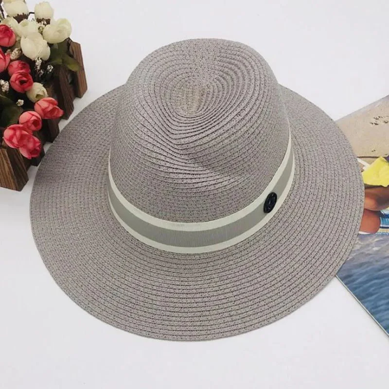 Chapeau panama gris