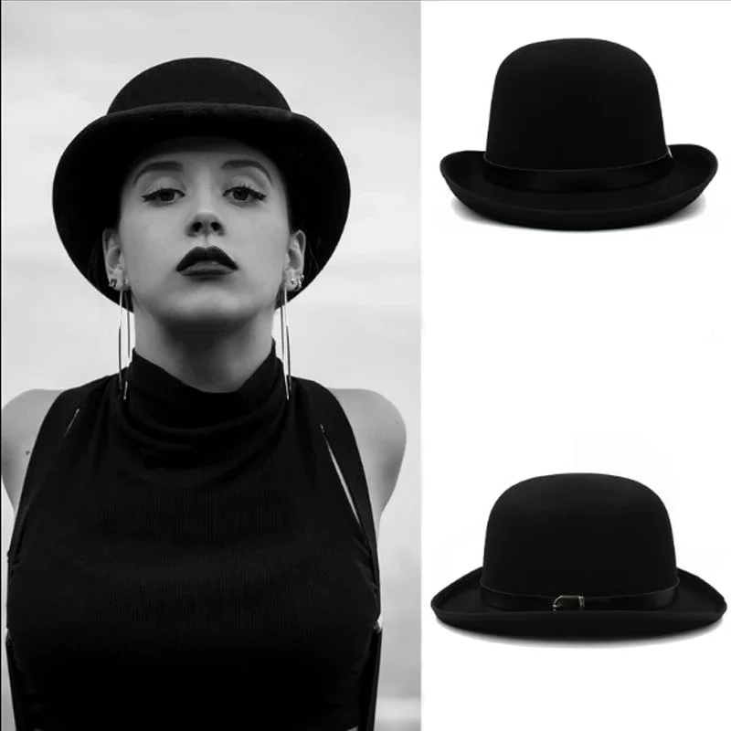 Chapeau melon pour femme