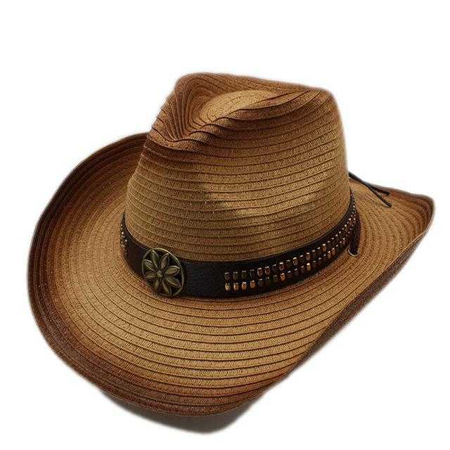 Chapeau Cow-boy en paille