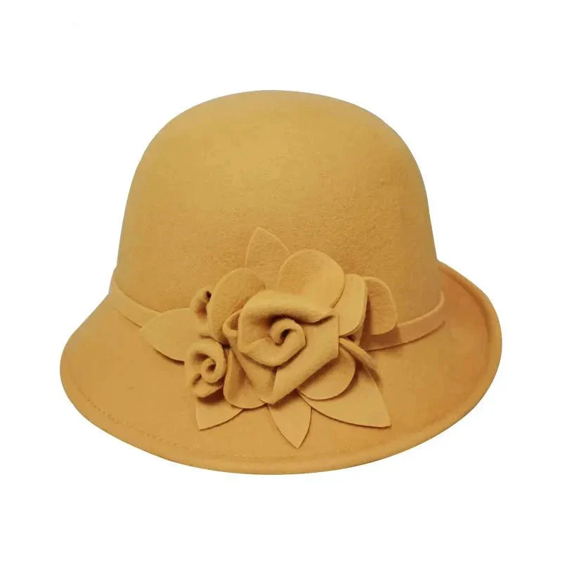 Chapeau fedora feutre femme