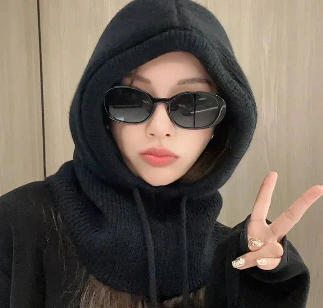 Capuche en laine femme