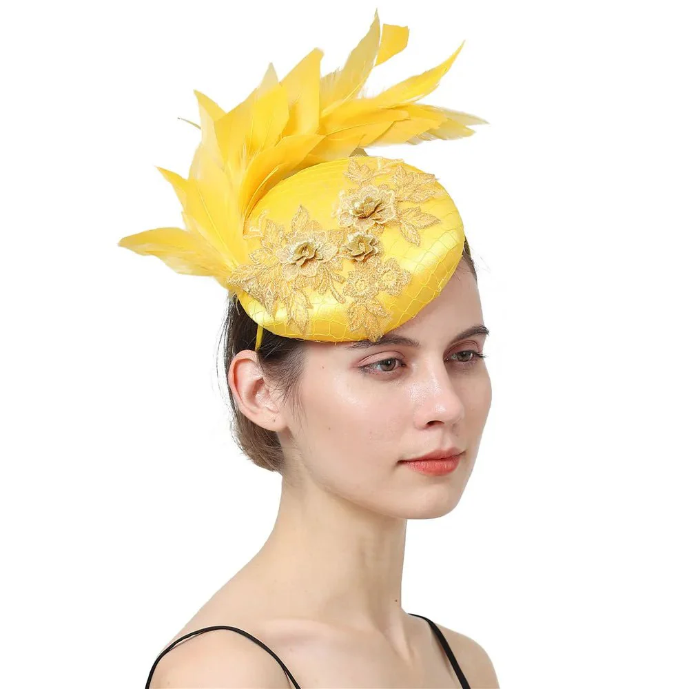 Chapeau Fascinator Paillettes