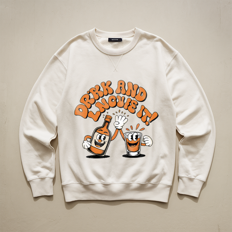 Tipsy High-Five Retro Sweatshirt