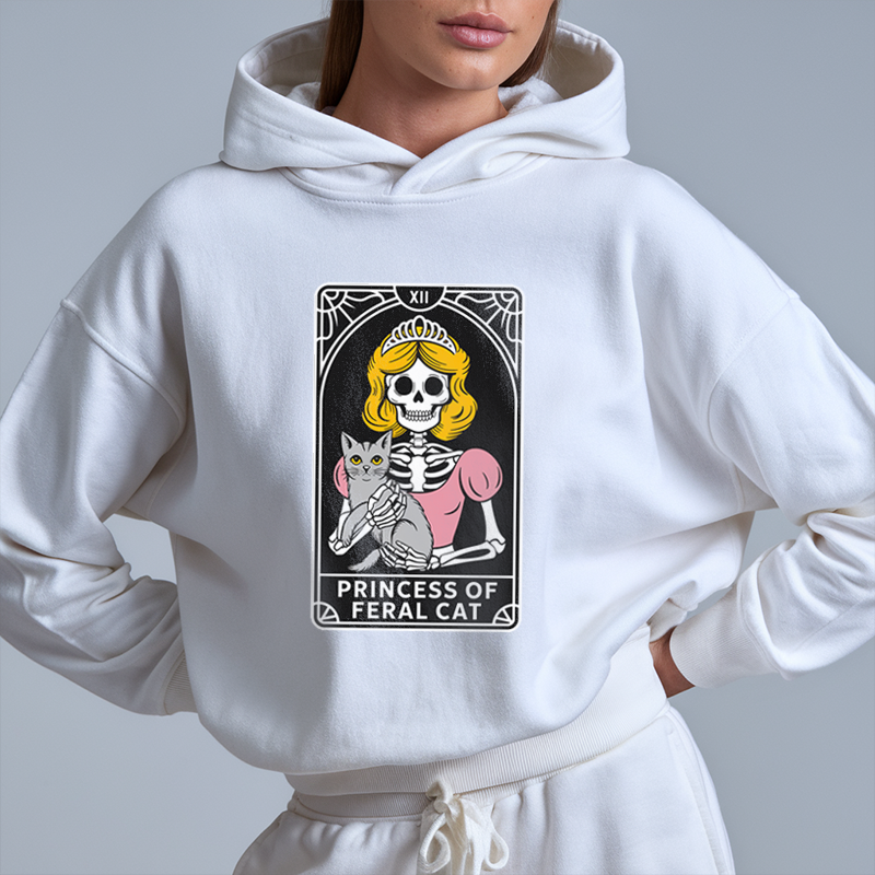 Feral Princess Tarot Hoodie