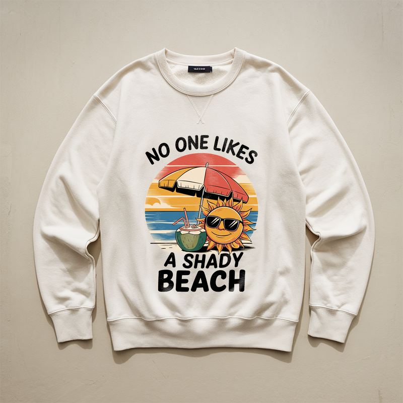 Sunset Beach Retro Sweatshirt