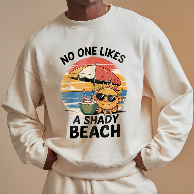 Sunset Beach Retro Sweatshirt