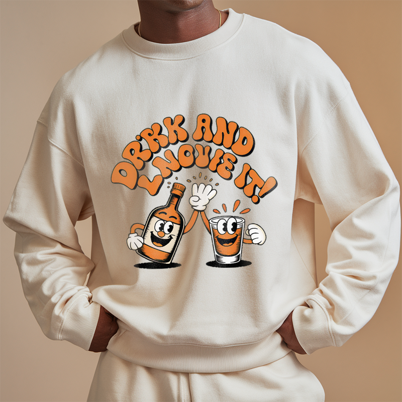 Tipsy High-Five Retro Sweatshirt