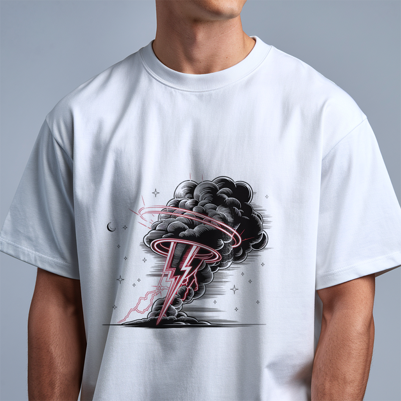 Neon Thundercloud Tee