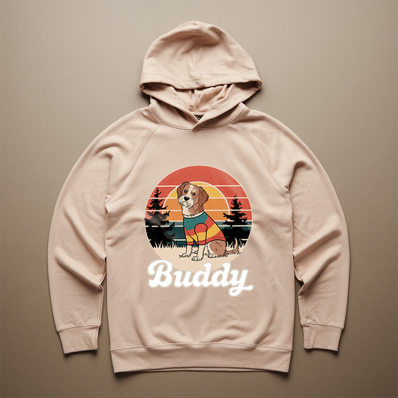 Colorful Canine Retreat Hoodie