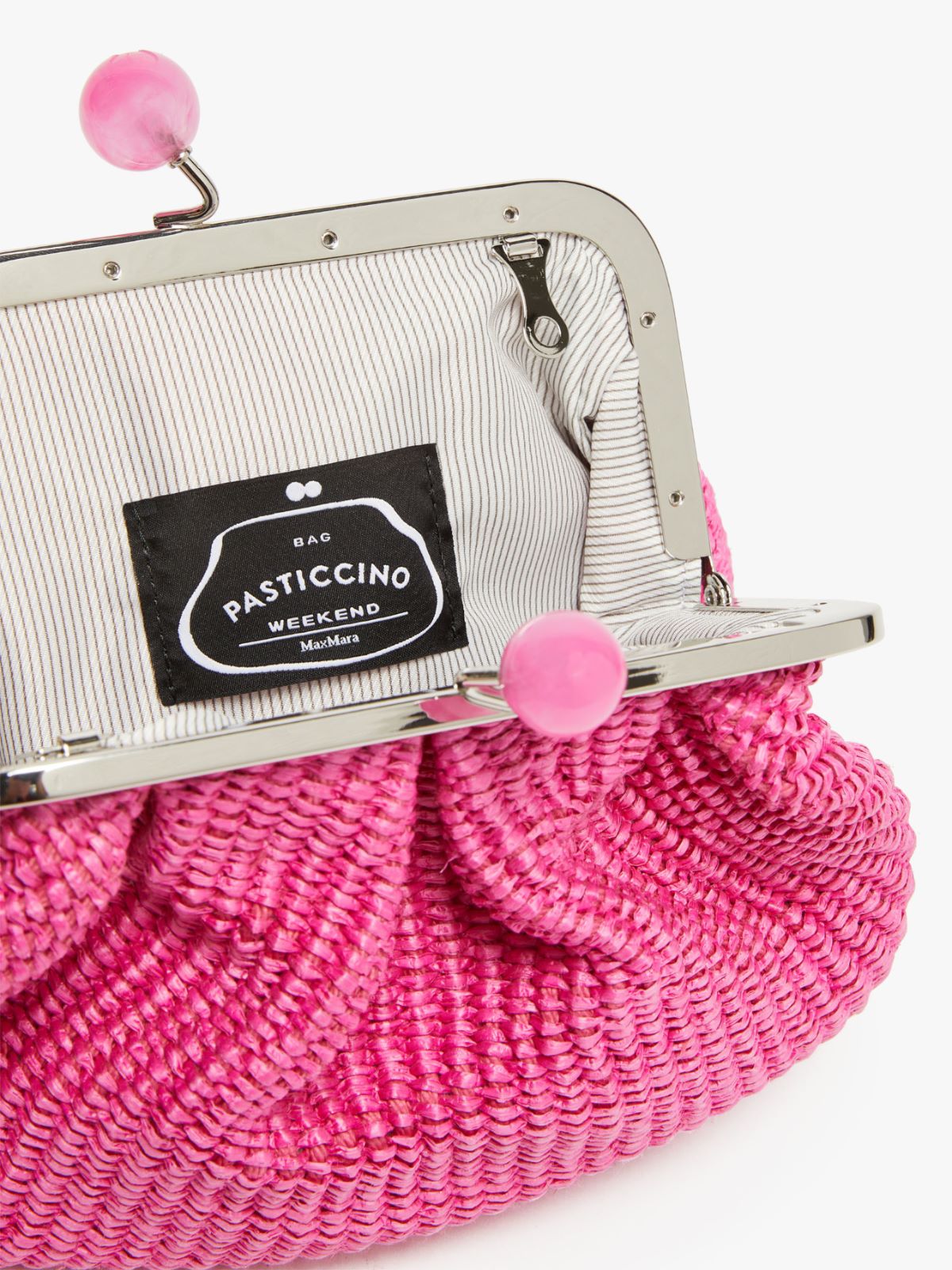 Pasticcino Bag Small effetto rafia