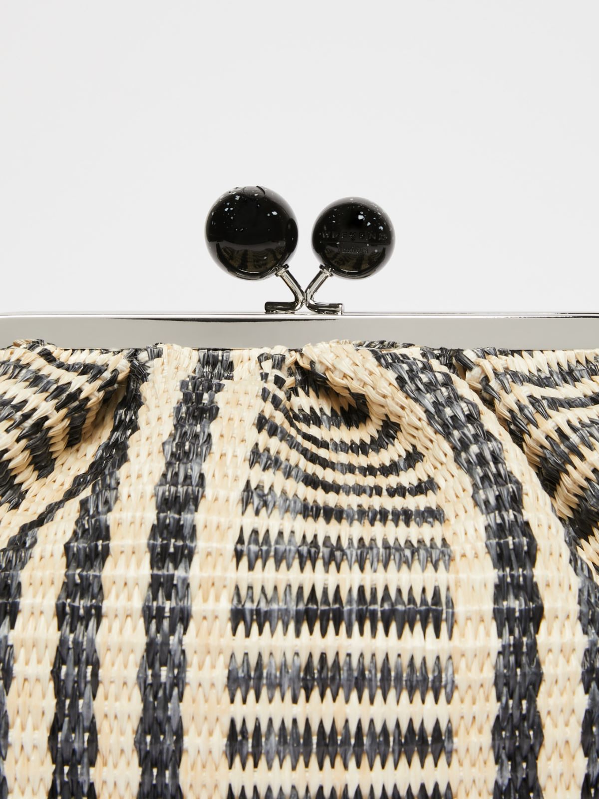 Pasticcino Bag Medium effetto rafia jacquard