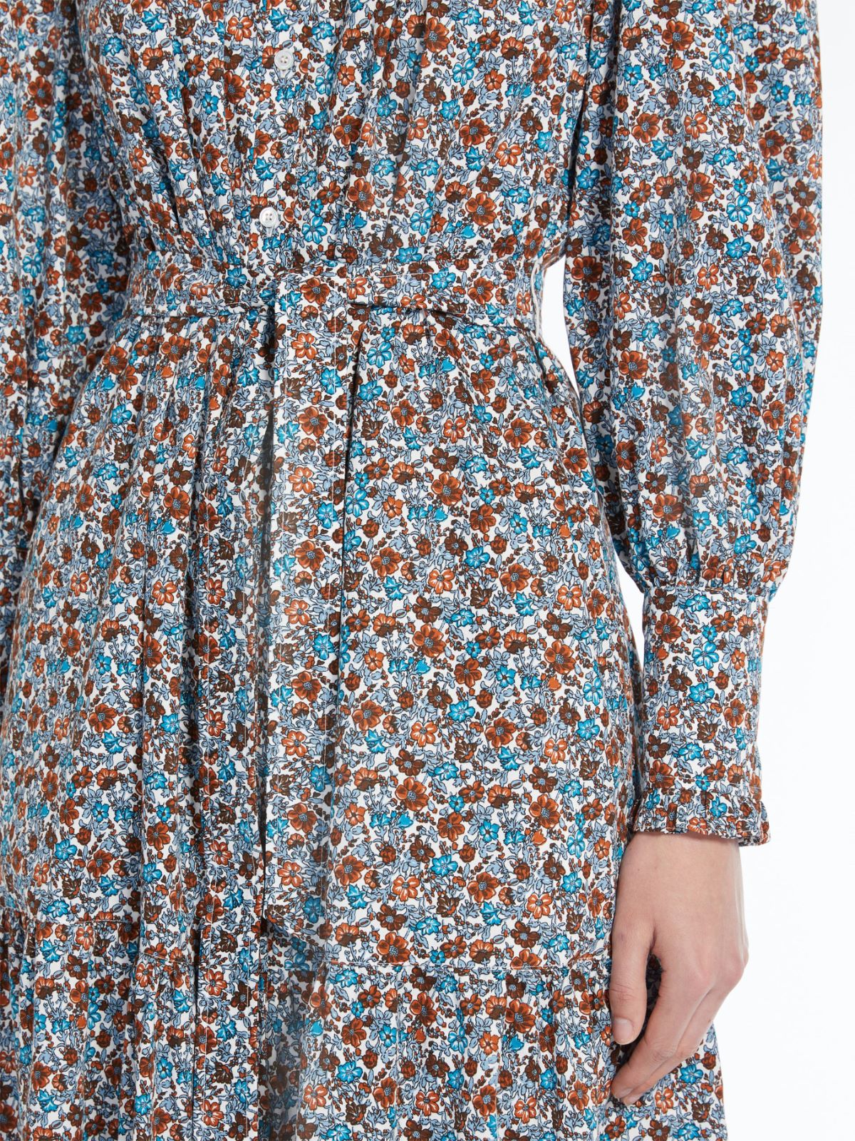 Abito in cotone stampato