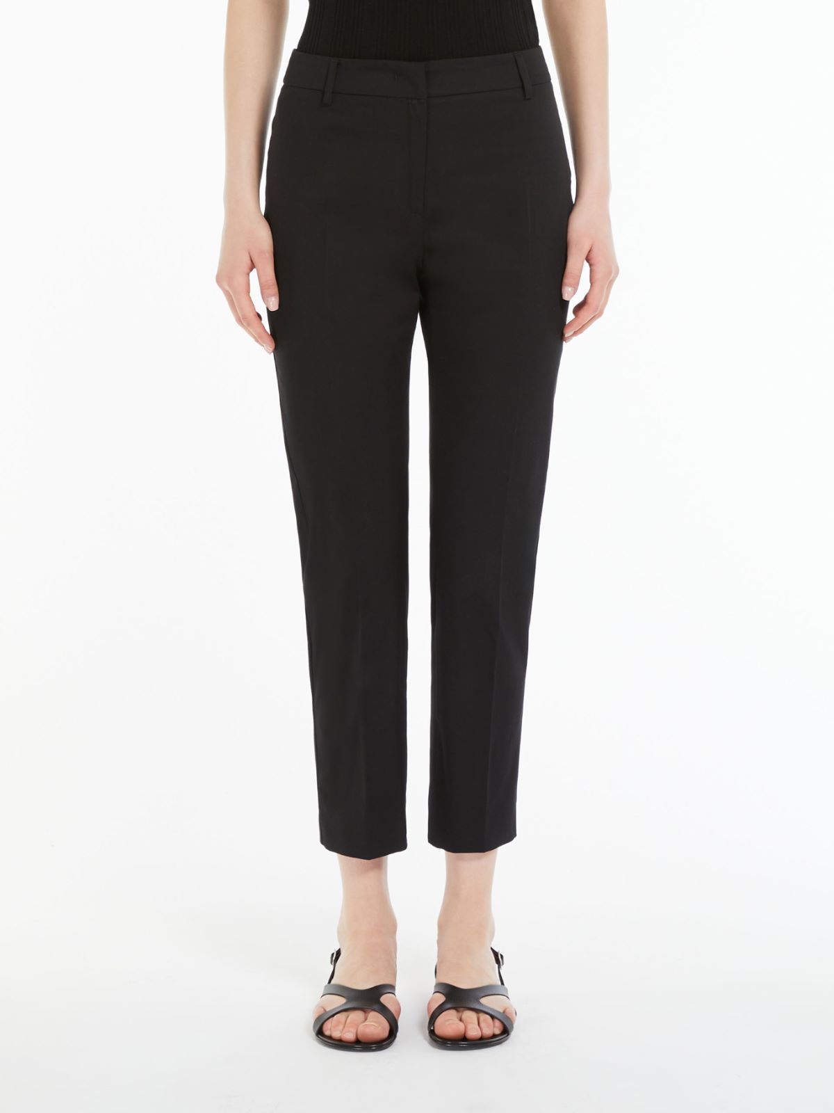 Pantalone slim in cotone stretch