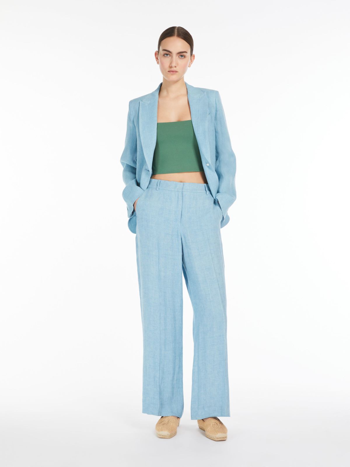 Canotta in filato di viscosa