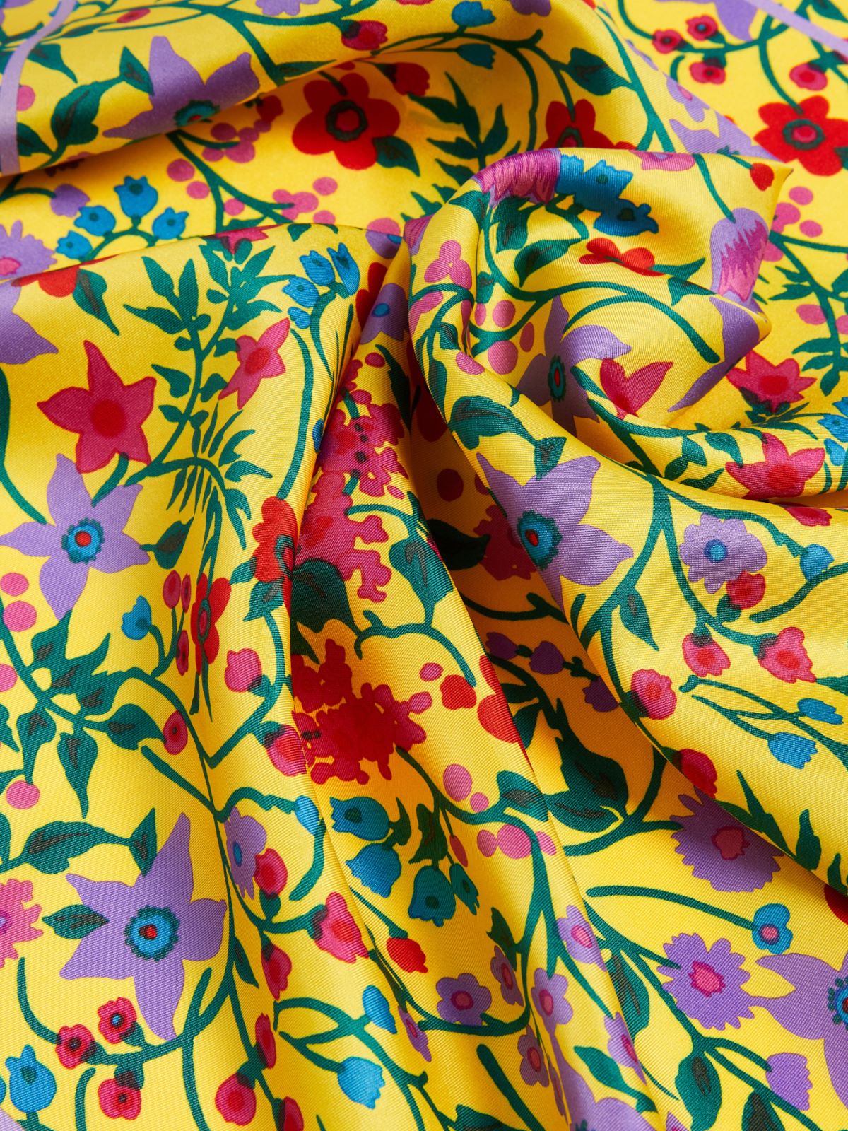 Foulard in twill di seta