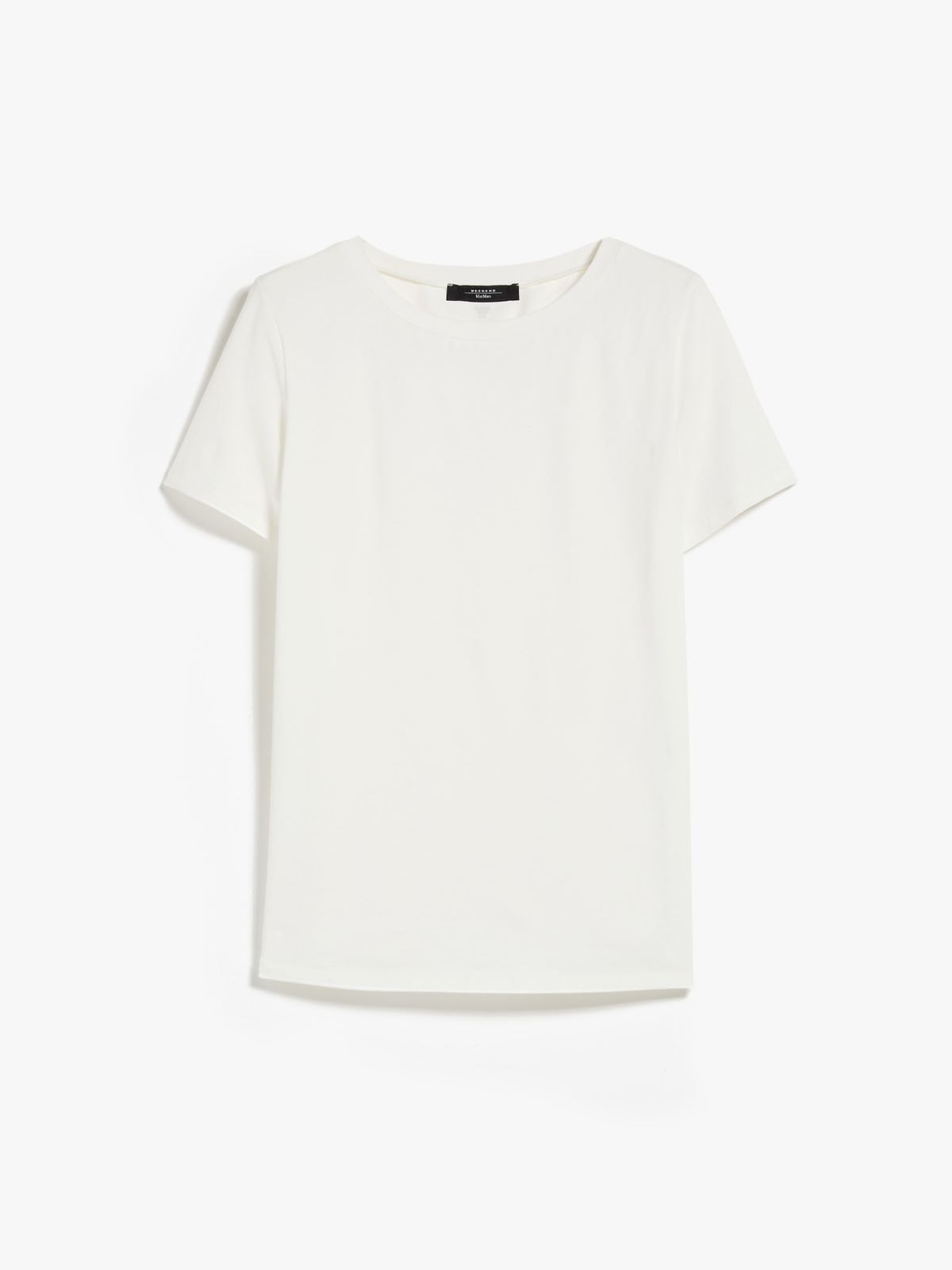 T-shirt dritta in cotone organico