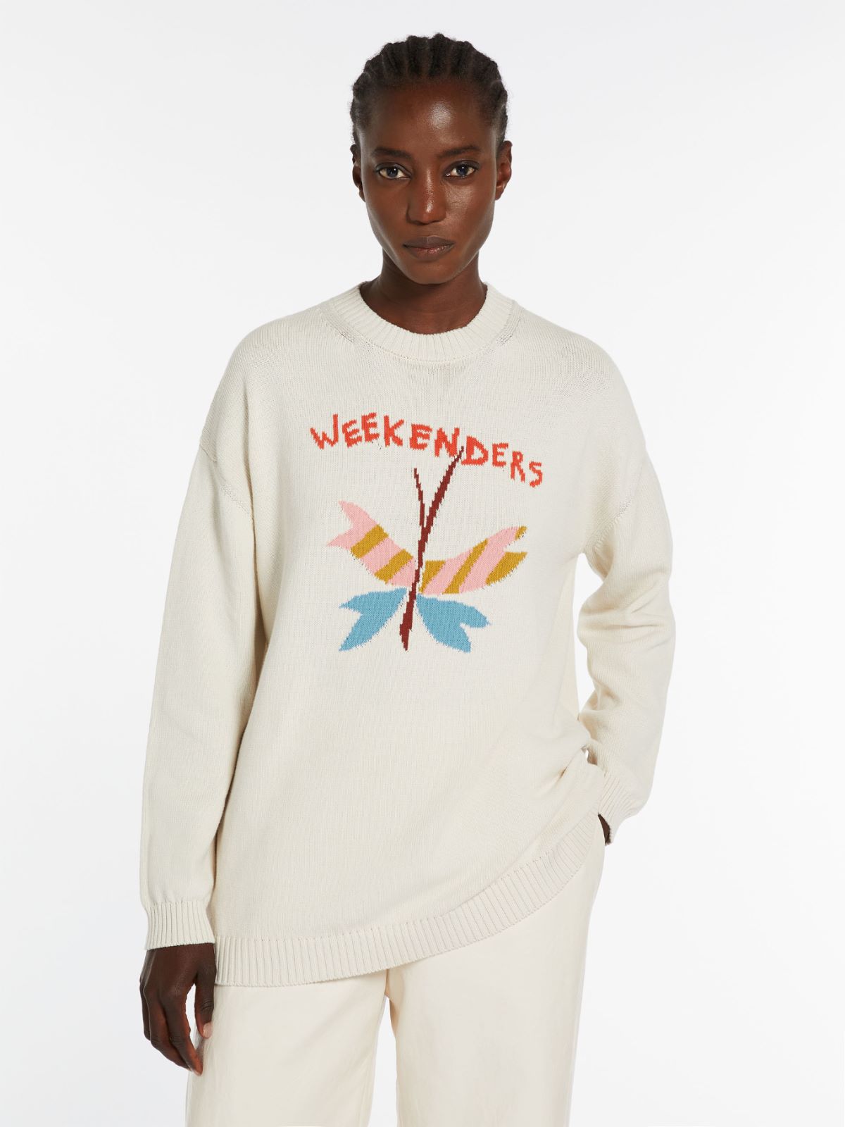 Maglia over in cotone