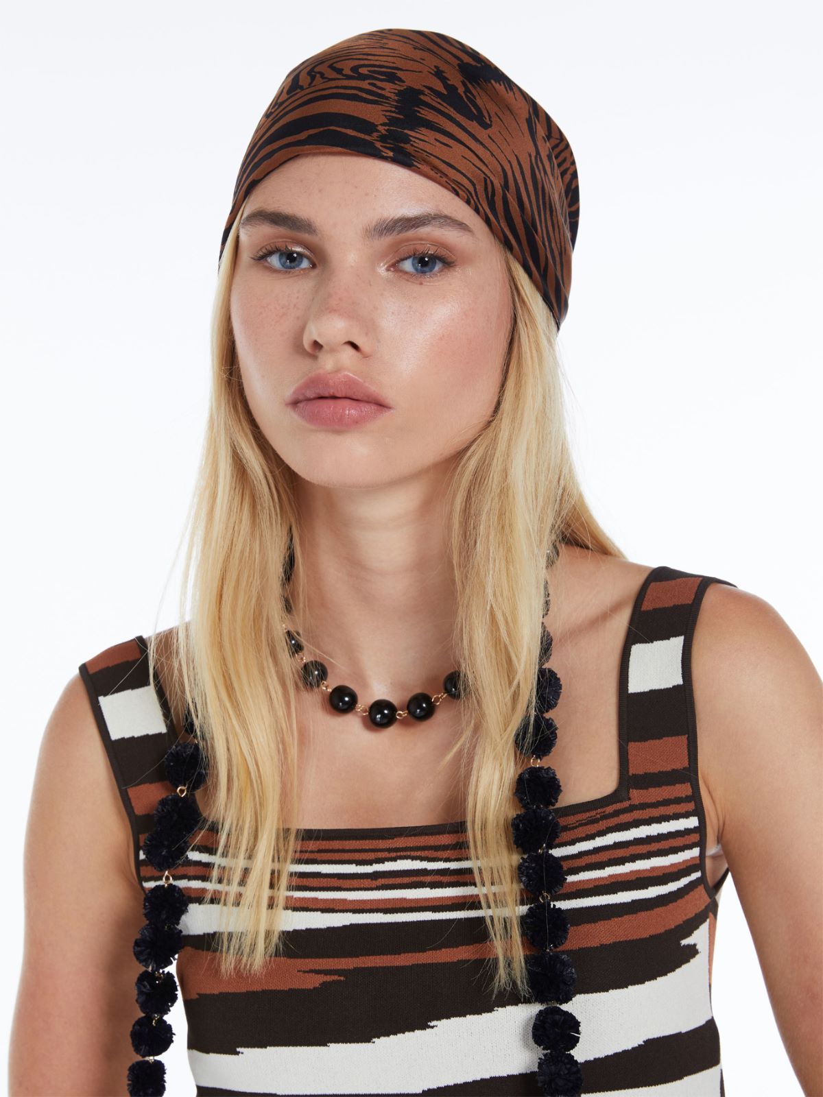 Foulard in twill di seta