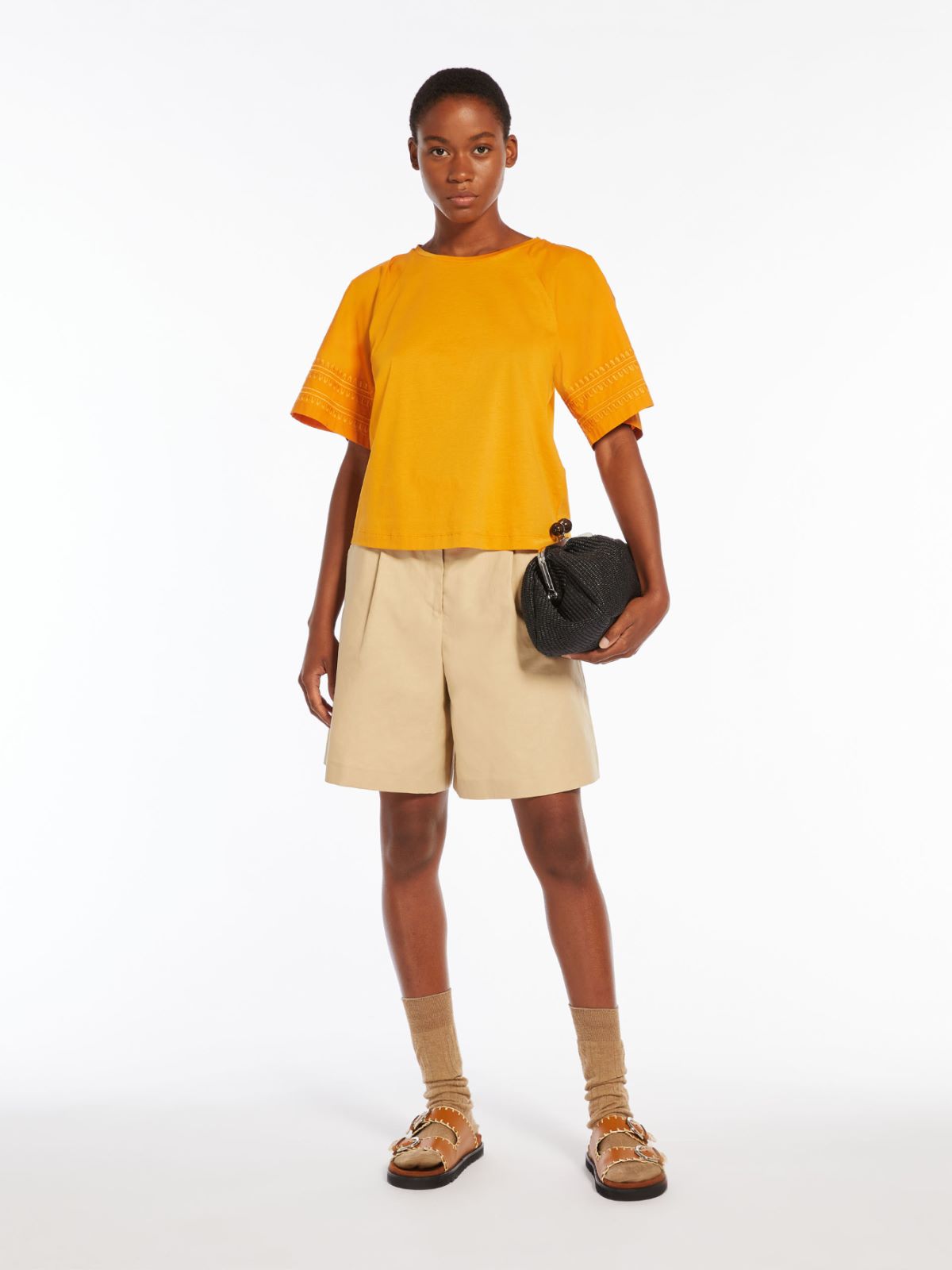 T-shirt in jersey di cotone