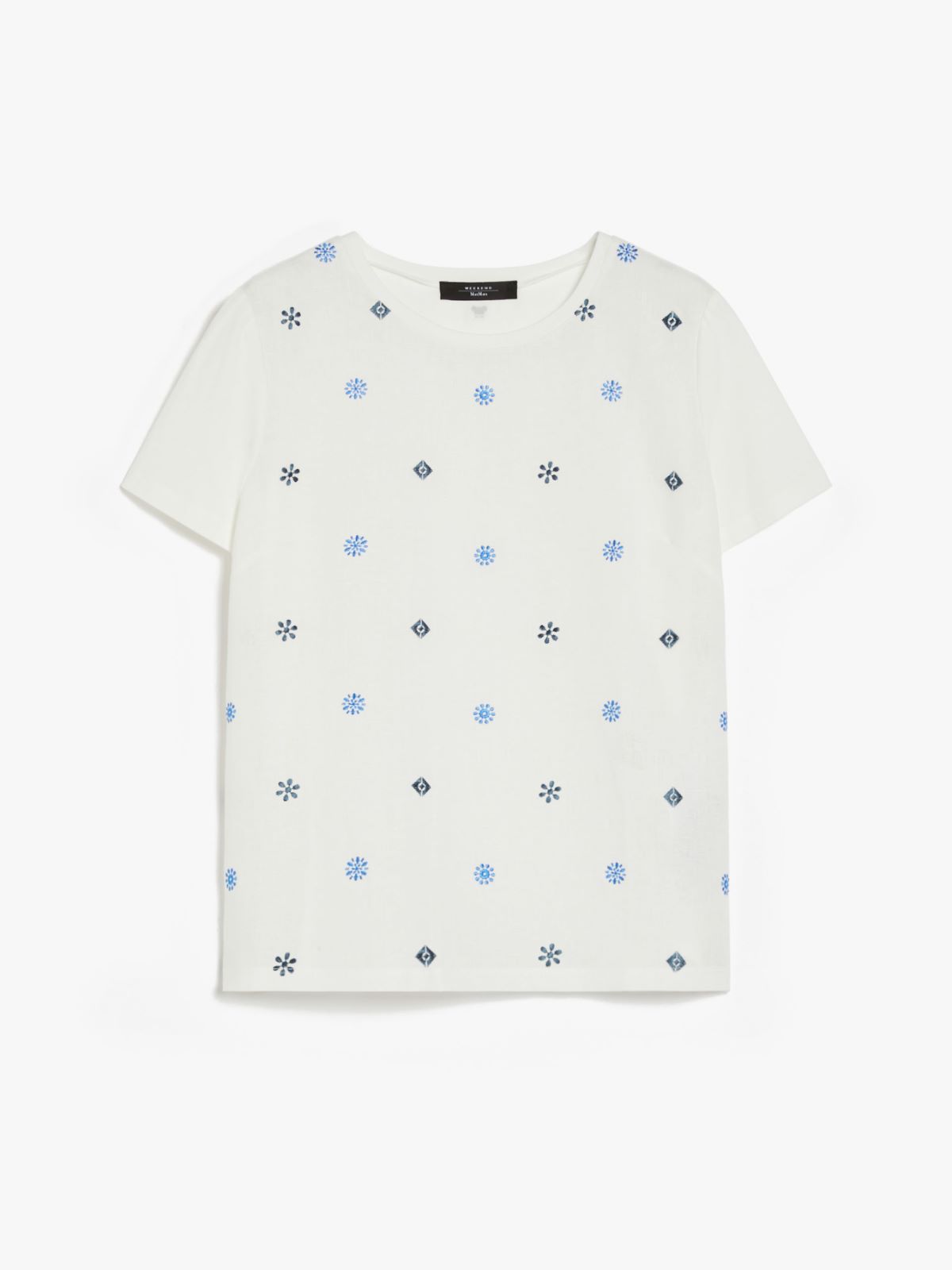 T-shirt in tela di lino