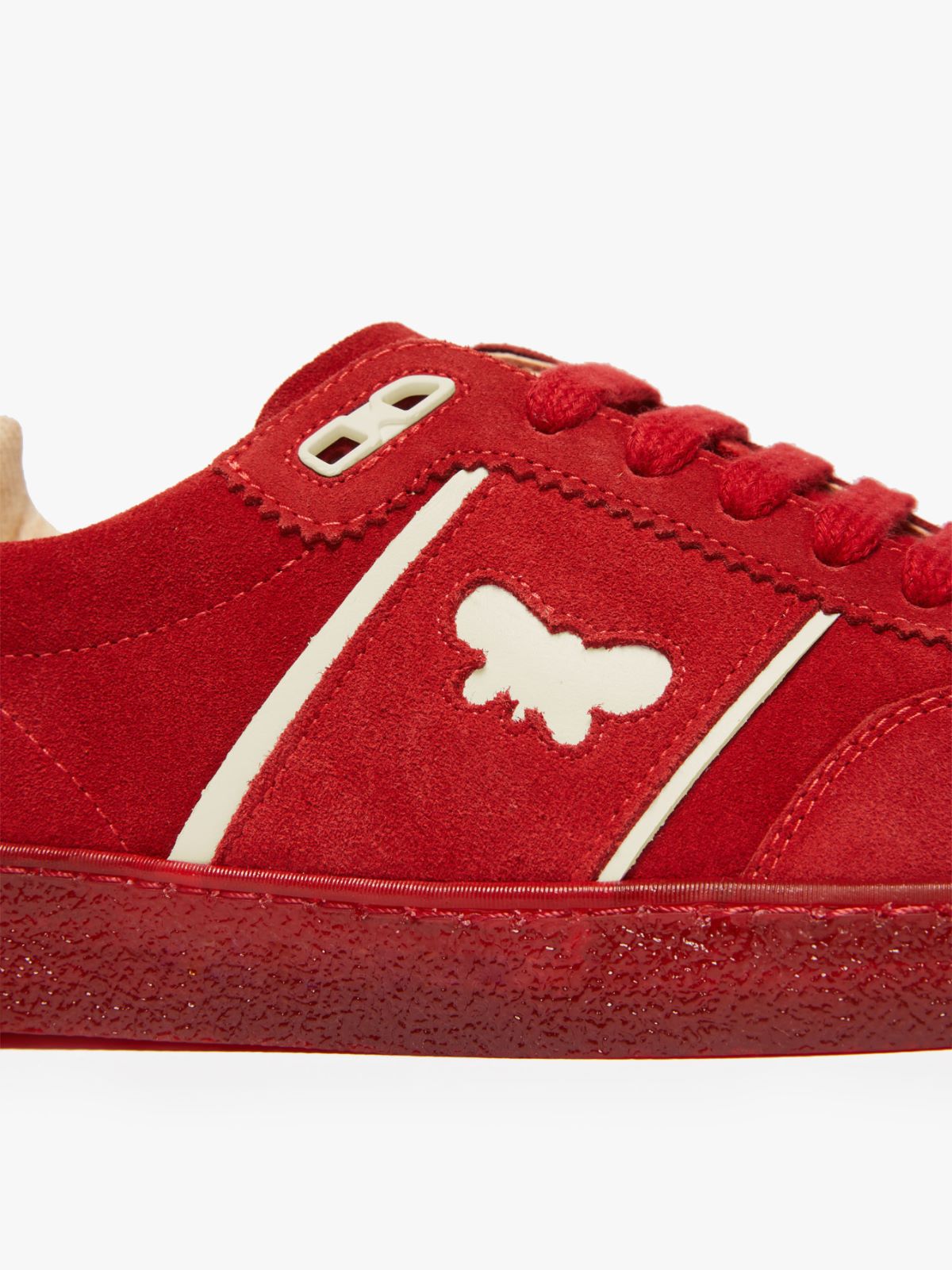 Sneaker low top in pelle