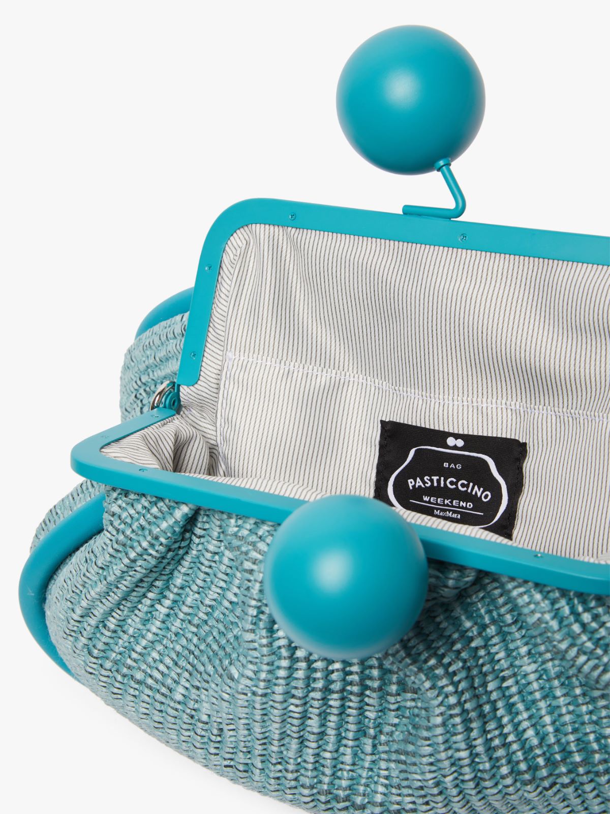 Pasticcino Bag Large effetto rafia