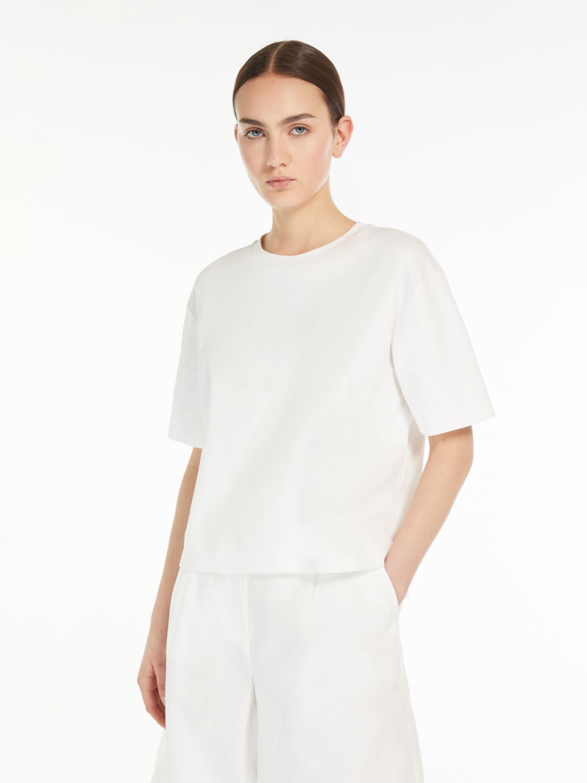 T-shirt in jersey di cotone