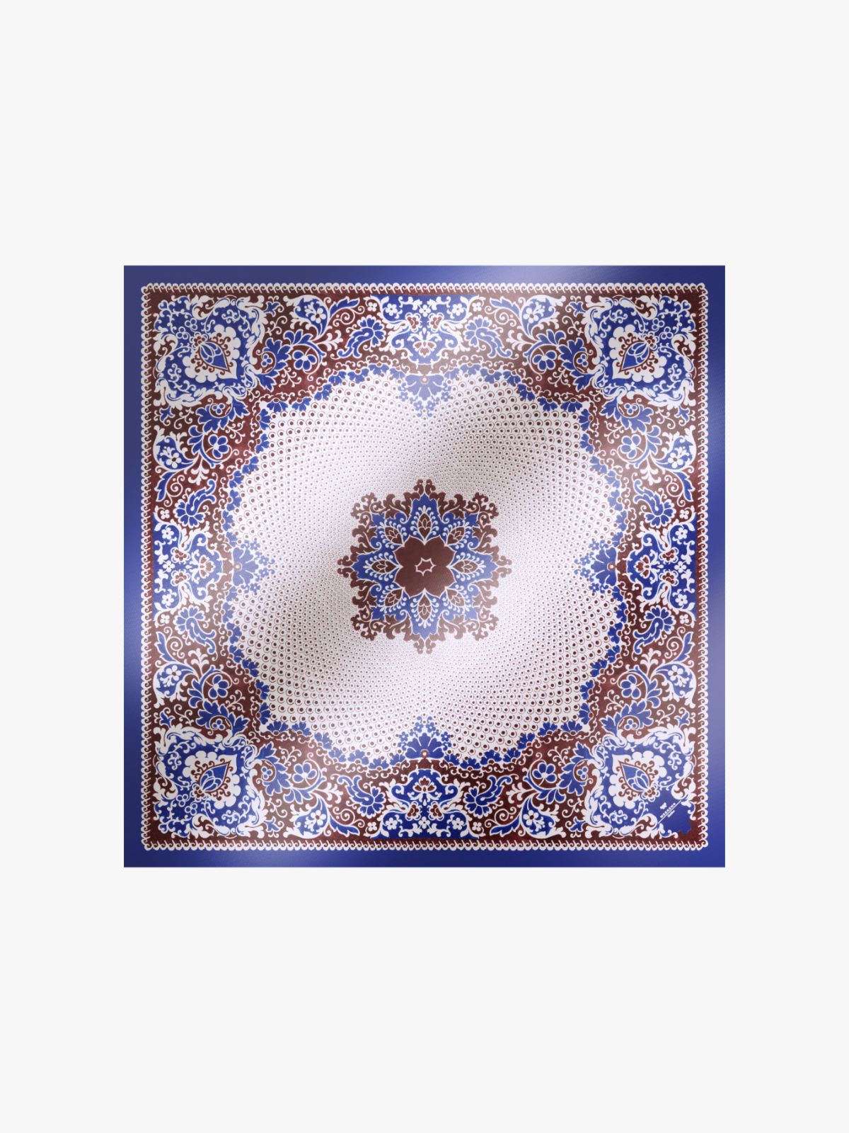 Foulard in twill di seta